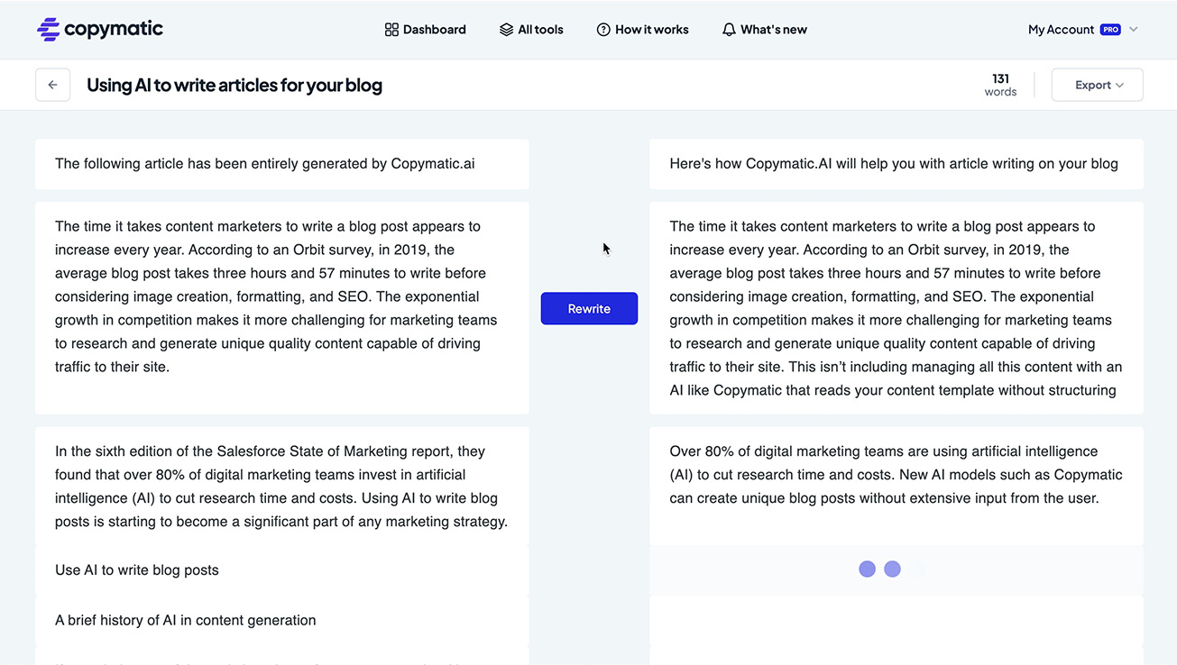 AI Text Rewrite: Enhance Your Writing