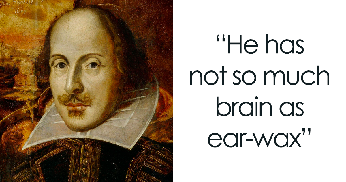 Burn Like the Bard: Shakespearean Insults