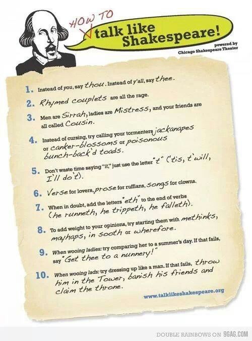 Speak Like the Bard: Instant Translation